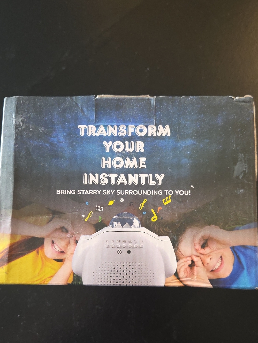 New In Box Starry Sky Projector Night Light